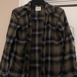 boyfriend flannel from american eagle